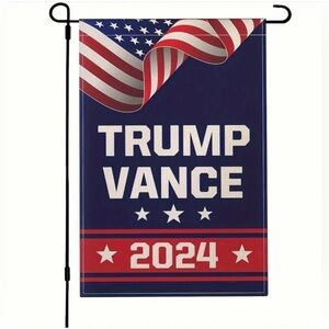 TRUMP VANCE GARDEN FLAG, NWT
